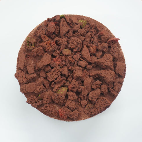 【アイス仕立て】濃厚チョコレートセミフレッド アーモンドクッキー仕立て 4号