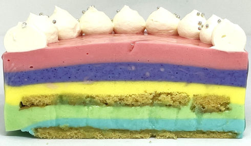 ハニーレモンの虹色しあわせケーキ