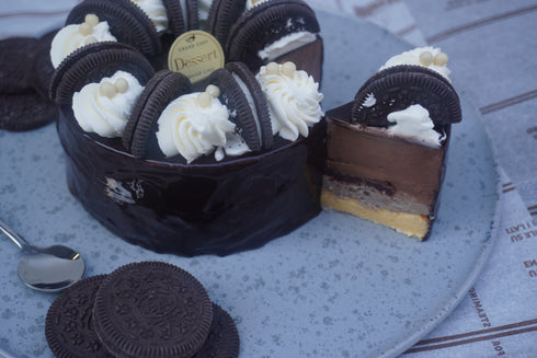 オレオ&チョコレートの夢の共演ケーキ