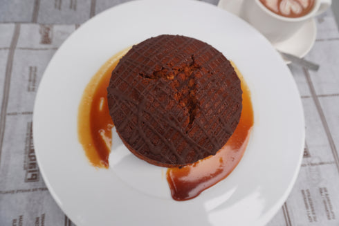 極上洋梨とキャラメルのしっとりバターケーキ ~芳醇な香り広がる絶品ケーキ~