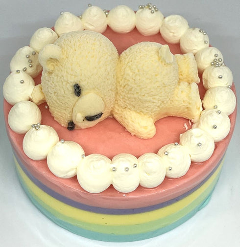 ハニーレモンの虹色しあわせケーキ