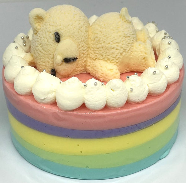 ハニーレモンの虹色しあわせケーキ