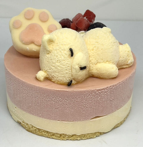 ラズベリーレアチーズ