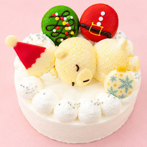 【11/30まで早割10%OFF】くまサンタのホワイトノエル