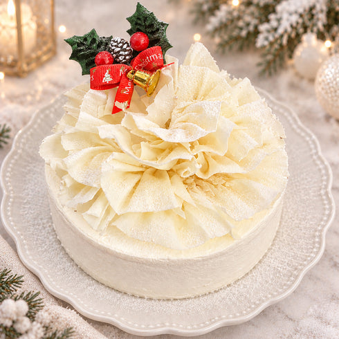【11/30まで早割10%OFF】スノーフラワーチーズケーキ