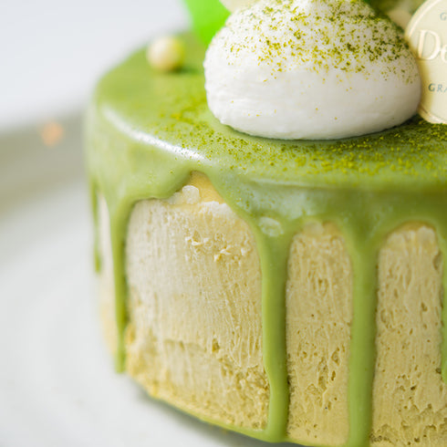 抹茶ベイクドチーズケーキ