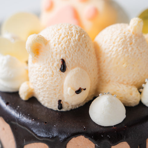 森のくまさんチョコレートケーキ